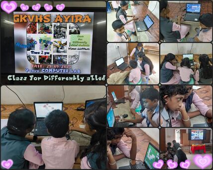 CLASS FOR DIFFERENTLY ABLED STUDENTS