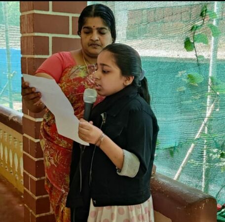 ചാന്ദ്രദിനത്തെ കുറിച്ച് ഹൈഫ കെ പി -5 B നടത്തുന്ന പ്രഭാഷണം