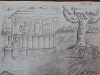 ചിത്രരചനാ മത്സരത്തിൽ സമ്മാനാര്‍മായ ചിത്രം 2
